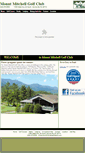 Mobile Screenshot of mountmitchellgolf.com